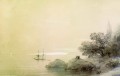 Mar contra una costa rocosa 1851 Romántico ruso Ivan Aivazovsky